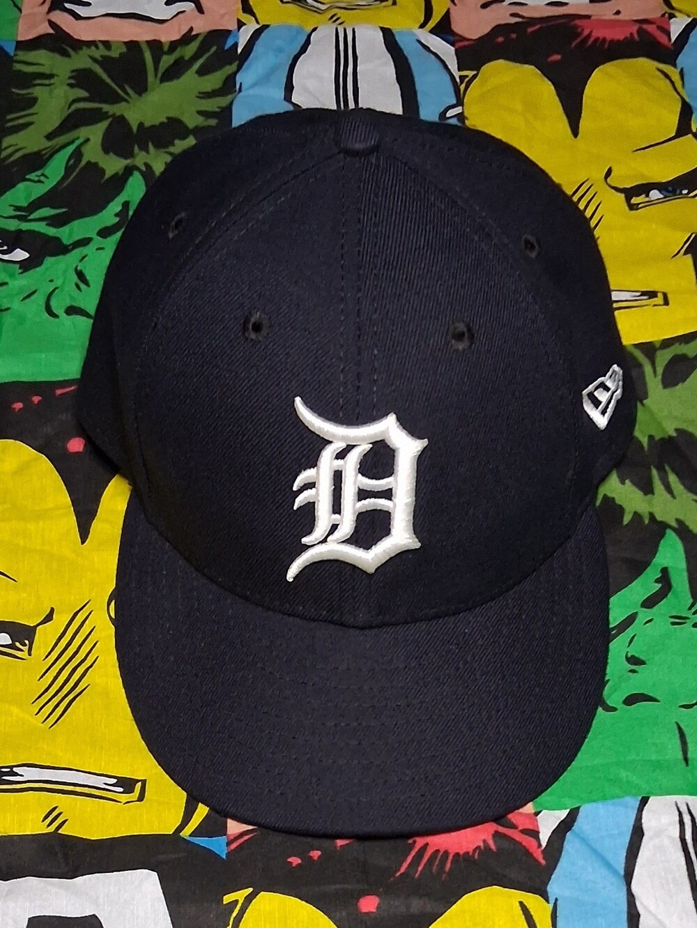 Authentic Official On Field New Era Detroit Tigers Baseball Fittef Cap Hat